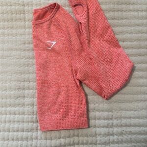 Gymshark Vibrant Coral Long Sleeve Top